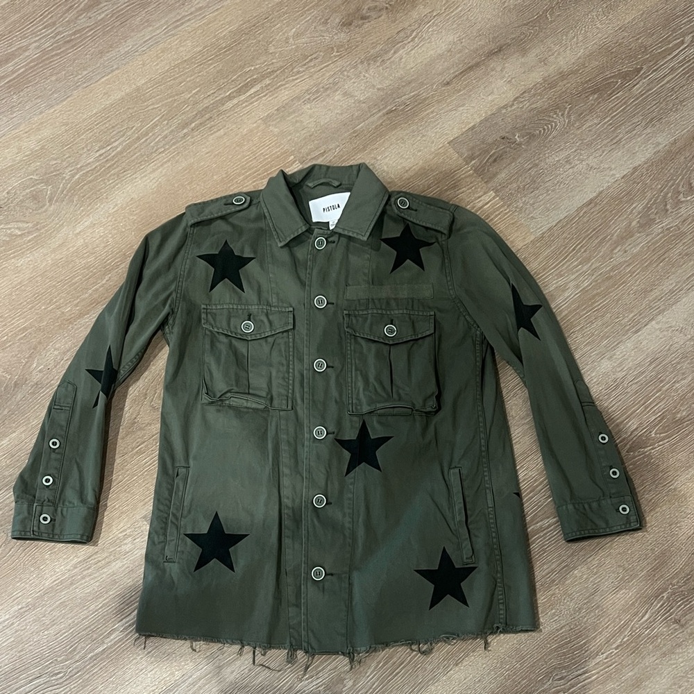 Army jacket with stars